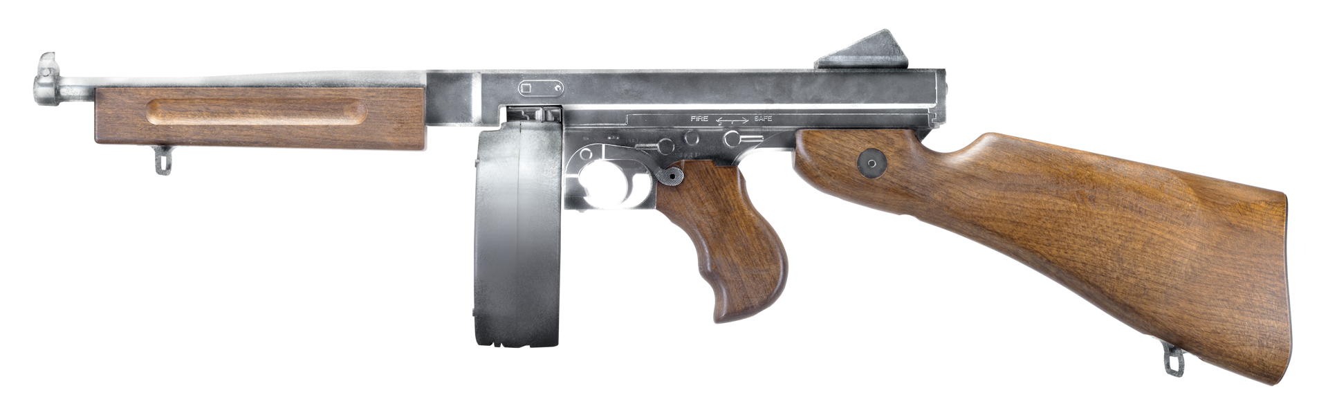 Legends M1A1 D with drum magazine